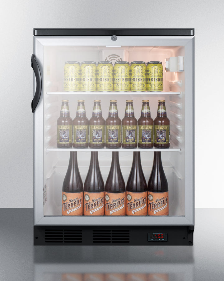 Summit 24" Wide Built-In Craft Beer Pub Cellar 
