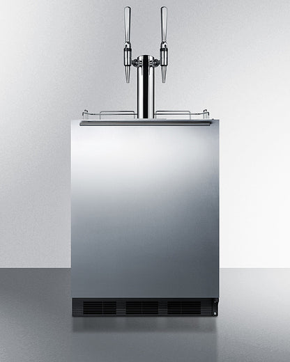 Summit 24" Wide Built-In Nitro-Infused Coffee Kegerator, ADA Compliant 