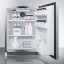 Summit 24" Wide Built-In Outdoor All-Refrigerator