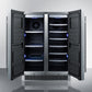 Summit 24" Wide Built-In Outdoor Wine/Beverage Center