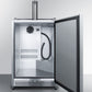 Summit 24" Wide Built-In Outdoor Wine Kegerator