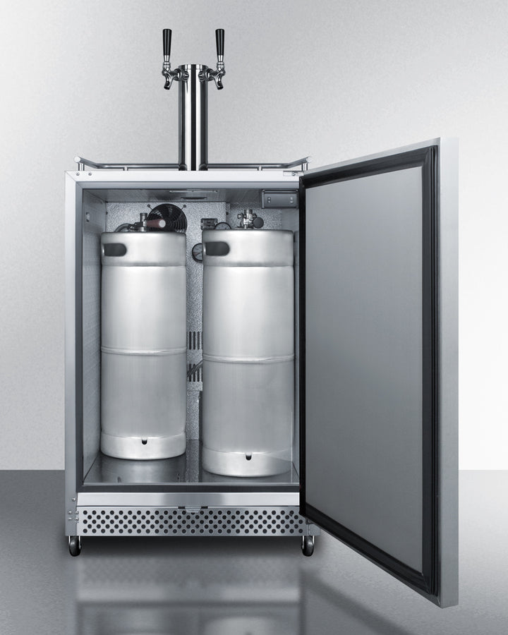 Summit 24" Wide Built-In Outdoor Wine Kegerator