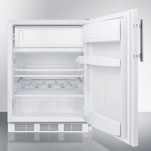 Summit 24" Wide Built-In Refrigerator-Freezer ADA Compliant