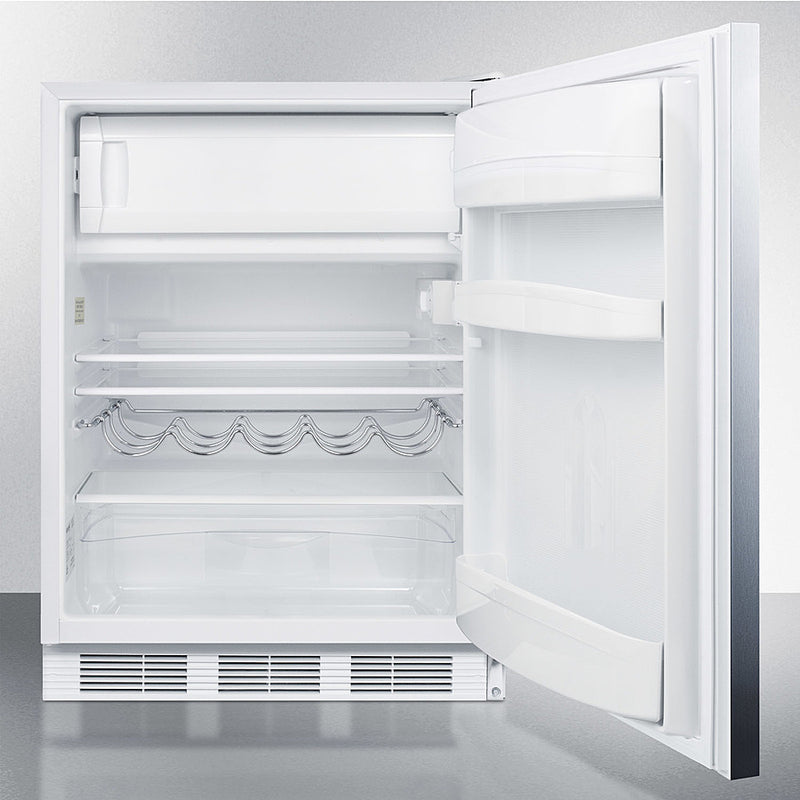 Summit 24" Wide Built-In Refrigerator-Freezer ADA Compliant 