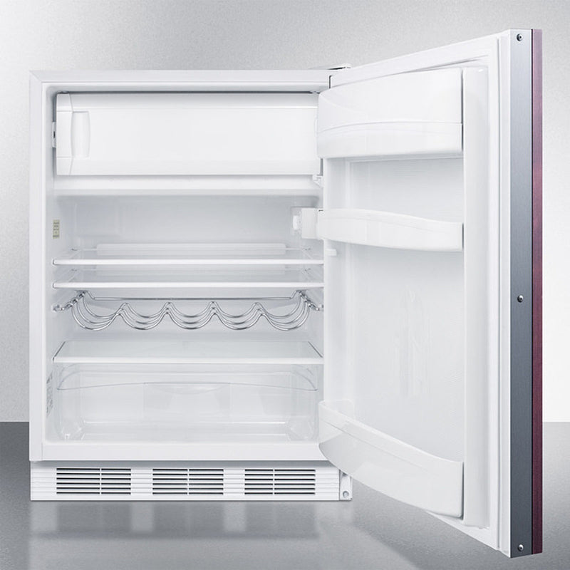 Summit 24" Wide Built-In Refrigerator-Freezer