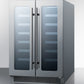 Summit 24" Wide Built-In Wine/Beverage Center