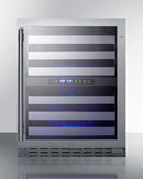 Summit 24" Wide Built-In Wine Cellar, ADA Compliant