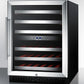Summit 24" Wide Built-In Wine Cellar, ADA Compliant