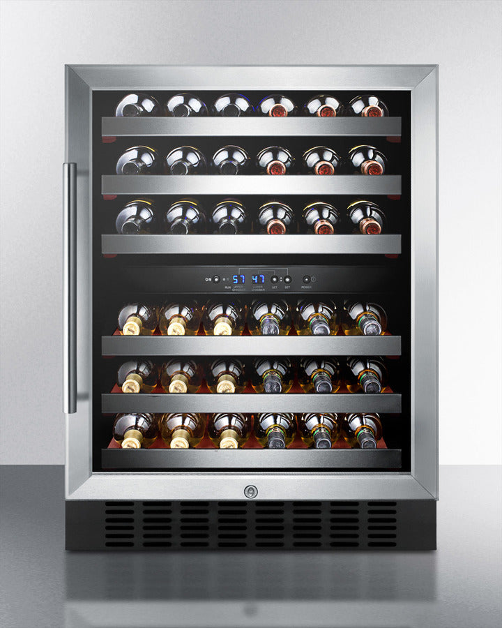 Summit 24" Wide Built-In Wine Cellar, ADA Compliant 