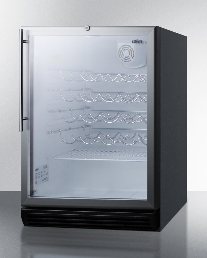 Summit 24" Wide Built-In Wine Cellar, ADA Compliant 