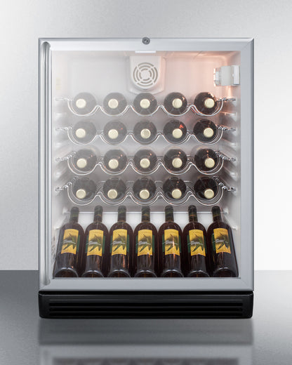 Summit 24" Wide Built-In Wine Cellar, ADA Compliant 