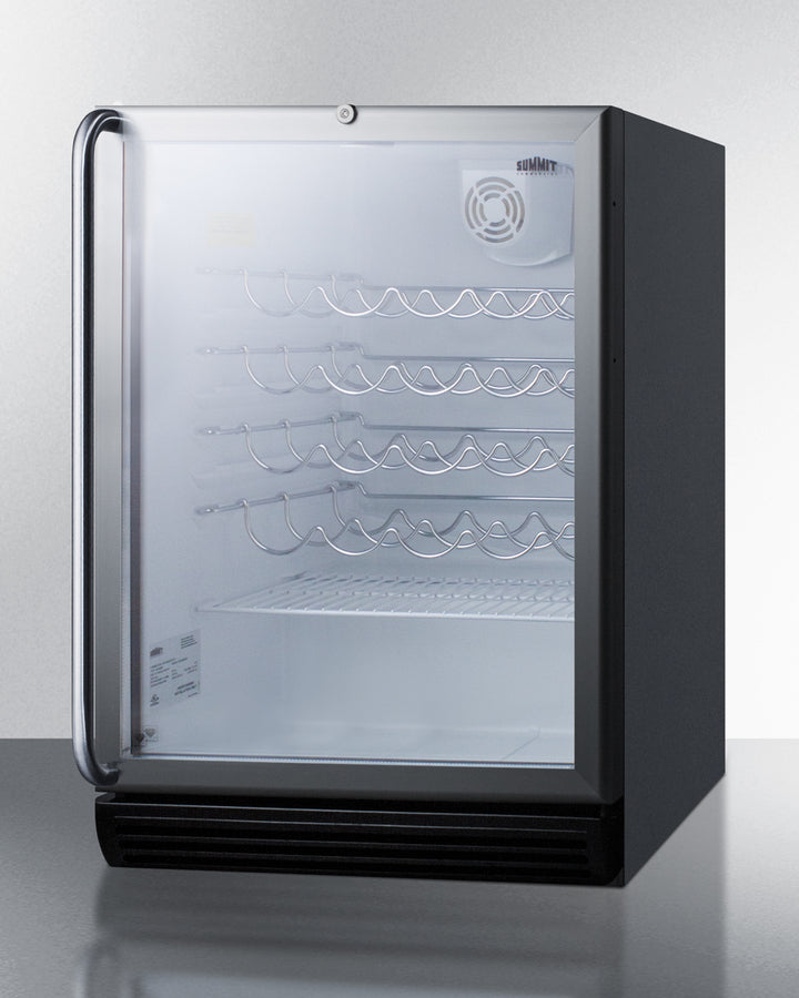 Summit 24" Wide Built-In Wine Cellar, ADA Compliant 