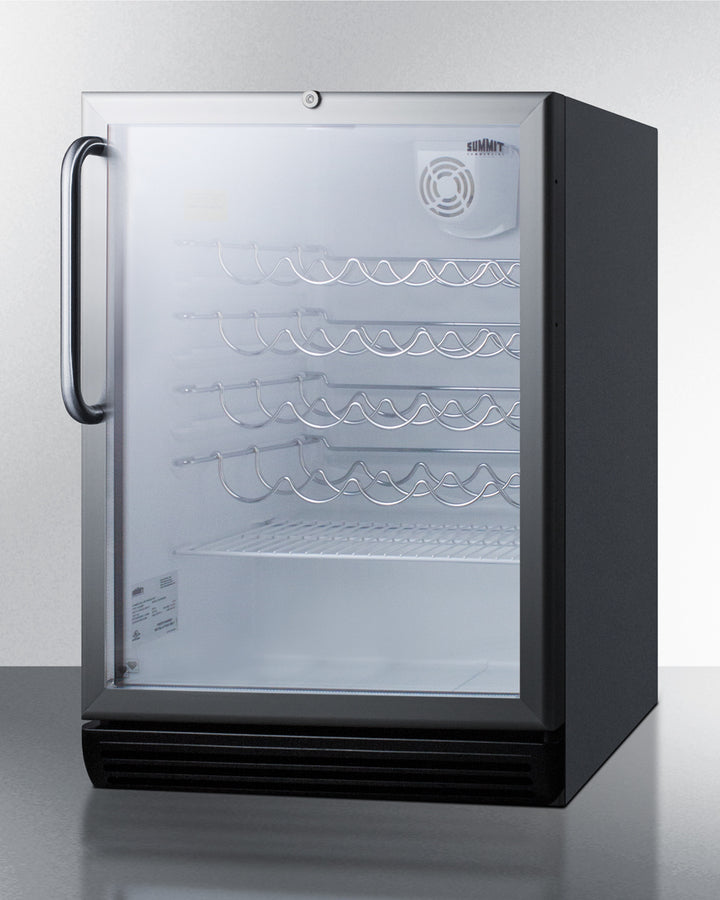 Summit 24" Wide Built-In Wine Cellar, ADA Compliant
