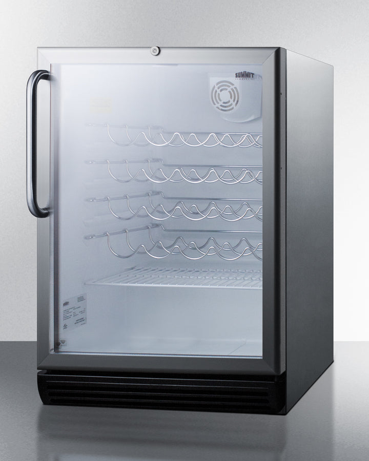 Summit 24" Wide Built-In Wine Cellar, ADA Compliant