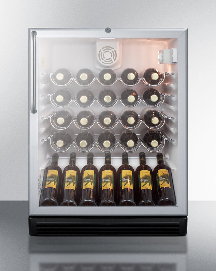 Summit 24" Wide Built-In Wine Cellar 