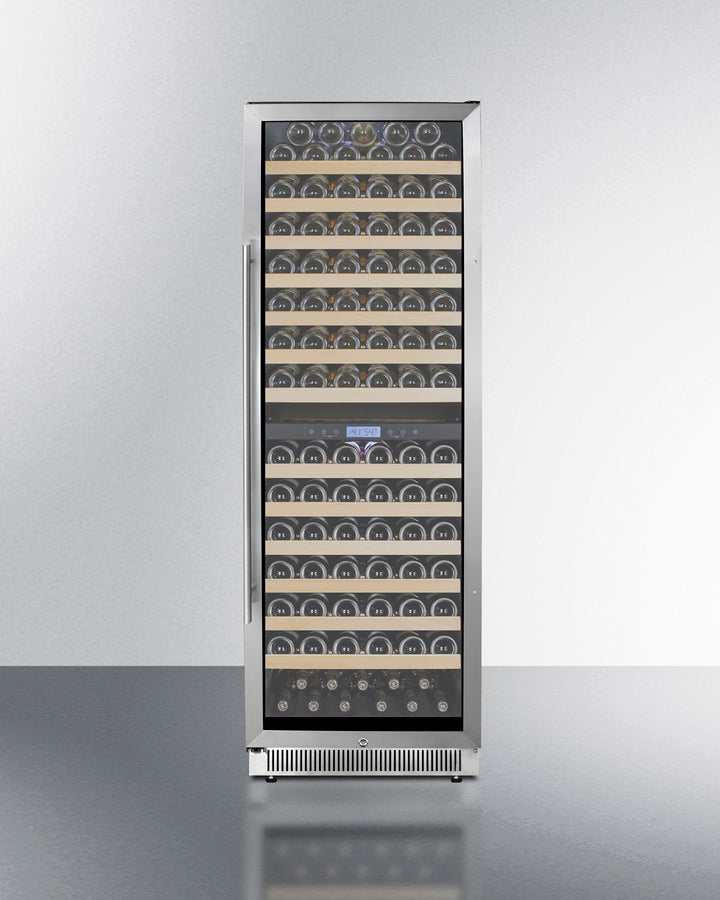 Summit 24" Wide Dual Zone Wine Cellar