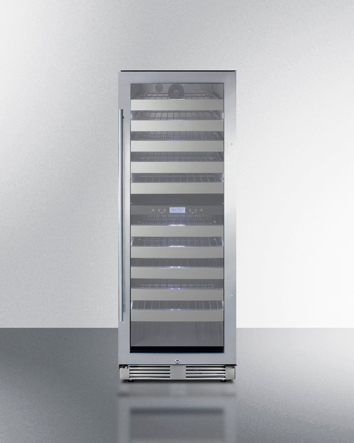 Summit 24" Wide Dual-Zone Wine Cellar