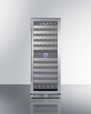 Summit 24" Wide Dual-Zone Wine Cellar