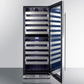 Summit 24" Wide Dual-Zone Wine Cellar