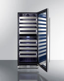 Summit 24" Wide Dual-Zone Wine Cellar