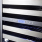 Summit 24" Wide Dual-Zone Wine Cellar