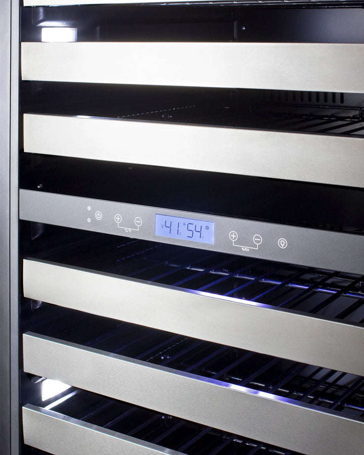 Summit 24" Wide Dual-Zone Wine Cellar