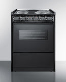 Summit 24" Wide Electric Coil Range