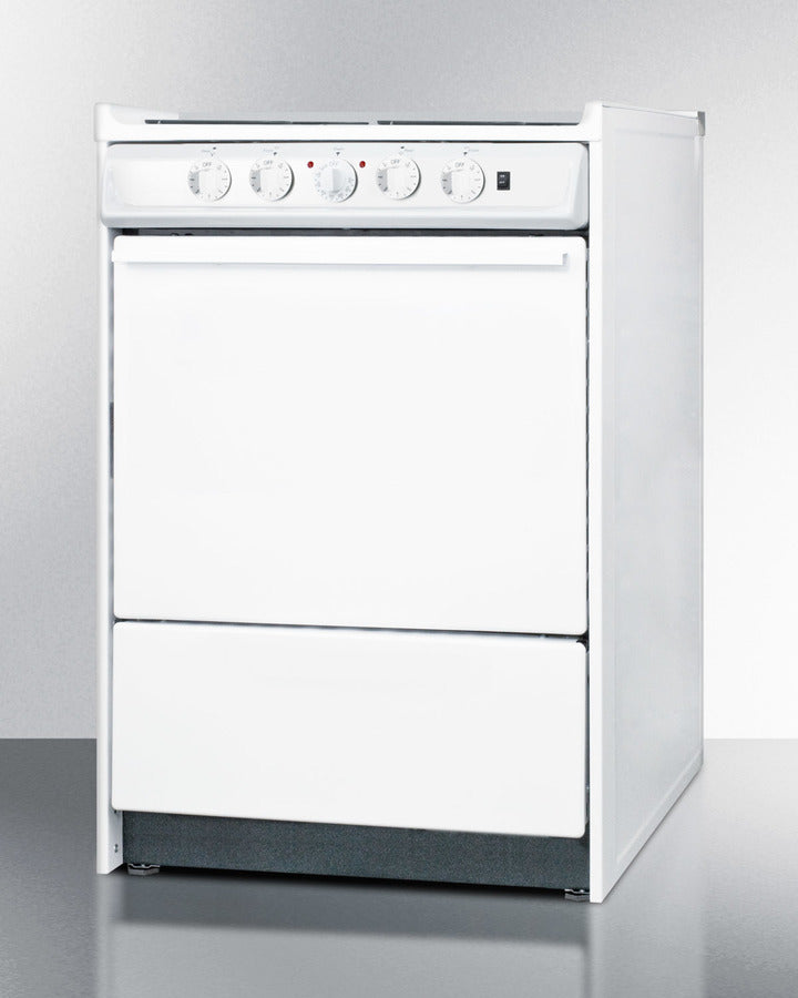 Summit 24" Wide Electric Coil Top Range