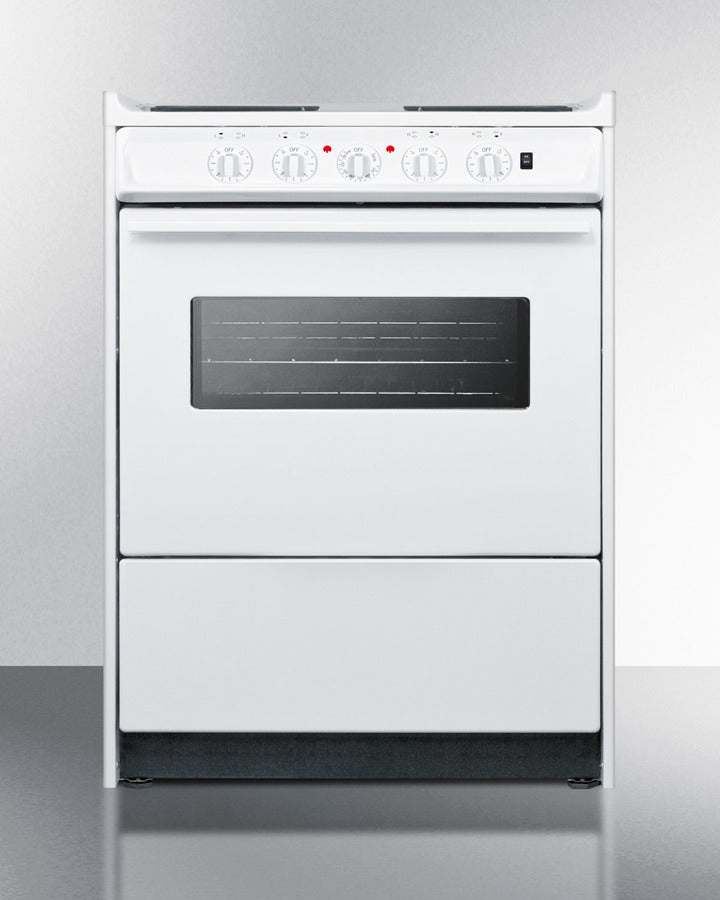 Summit 24" Wide Electric Coil Top Range 