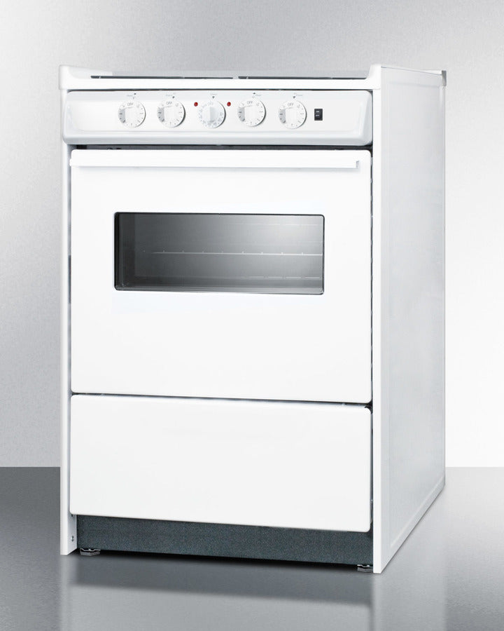 Summit 24" Wide Electric Coil Top Range 