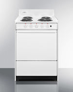 Summit 24" Wide Electric Coil Top Range