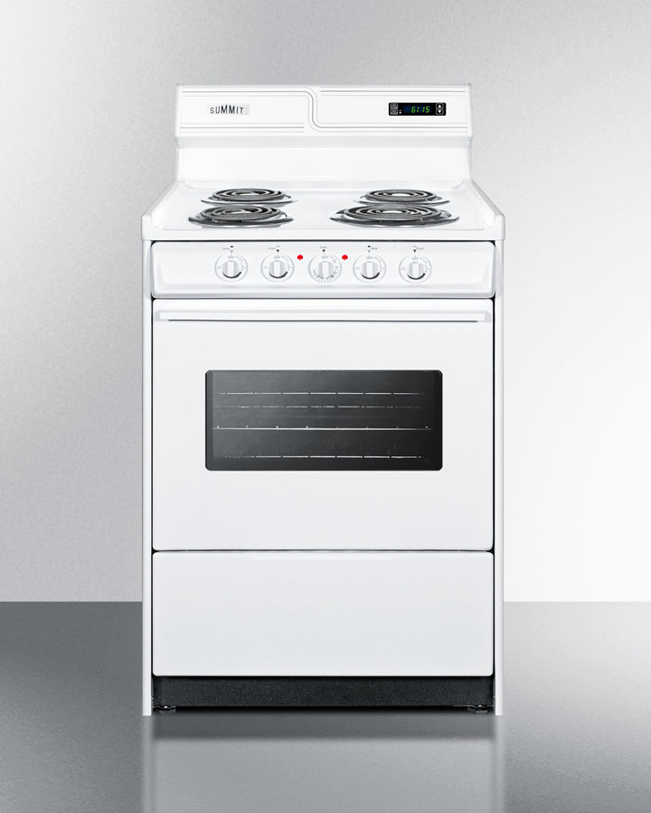 Summit 24" Wide Electric Coil Top Range 