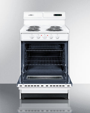 Summit 24" Wide Electric Coil Top Range 