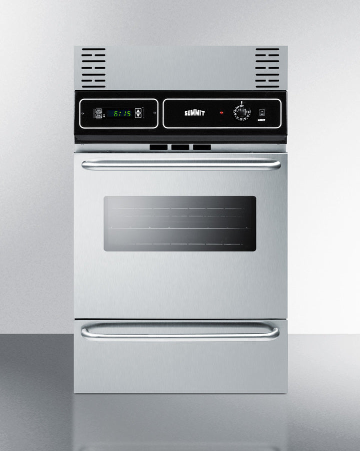 Summit 24" Wide Electric Wall Oven