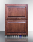 Summit 24" Wide Frost-Free 2-Drawer All-Freezer
