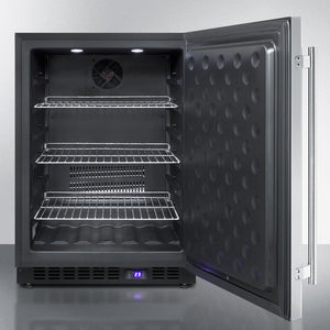 Summit 24" Wide Frost-Free Built-In All-Freezer