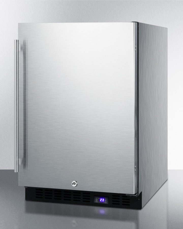 Summit 24" Wide Frost-Free Built-In All-Freezer With Icemaker