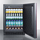 Summit 24" Wide Frost-Free Built-In All-Refrigerator