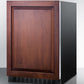 Summit 24" Wide Frost-Free Built-In All-Refrigerator