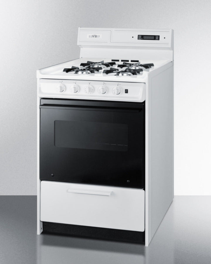 Summit 24" Wide Gas Range 