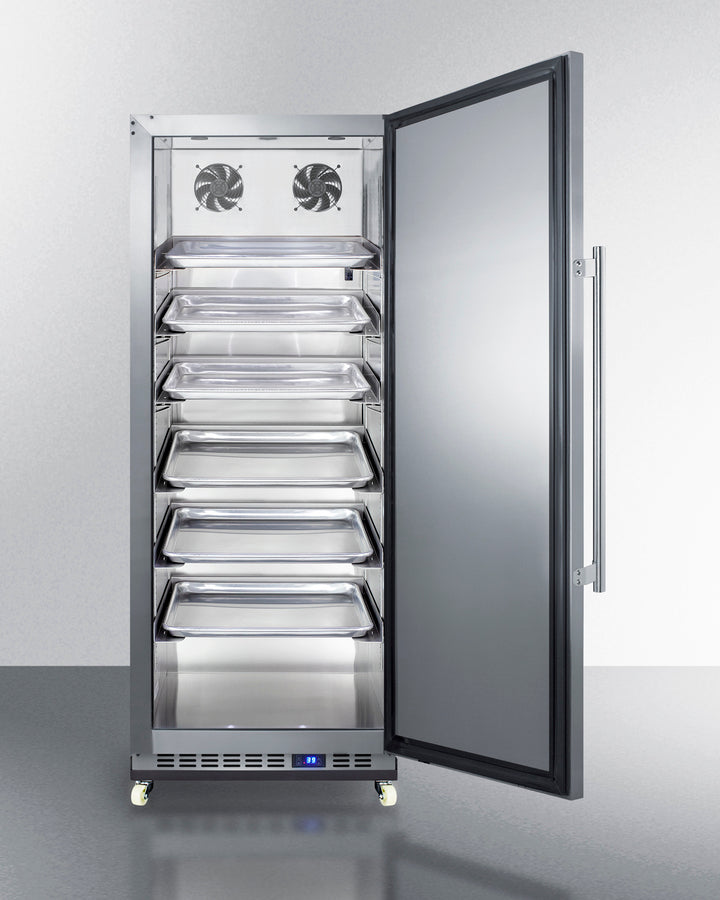 Summit 24" Wide Mini Reach-In All-Refrigerator with Dolly