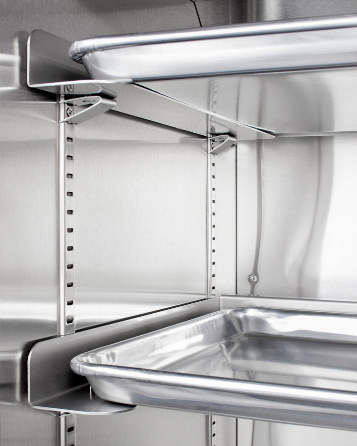 Summit 24" Wide Mini Reach-In All-Refrigerator with Dolly