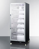 Summit 24" Wide Mini Reach-In Beverage Center with Dolly