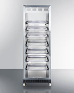 Summit 24" Wide Mini Reach-In Beverage Center with Dolly 