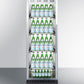 Summit 24" Wide Mini Reach-In Beverage Center with Dolly 