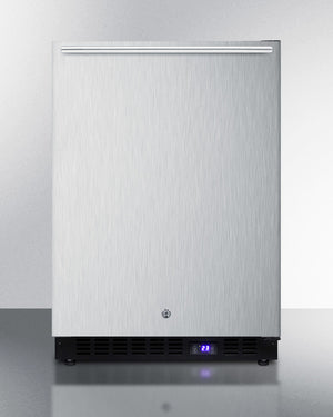 Summit 24" Wide Outdoor All-Freezer With Icemaker 