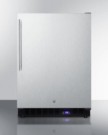 Summit 24" Wide Outdoor All-Freezer With Icemaker