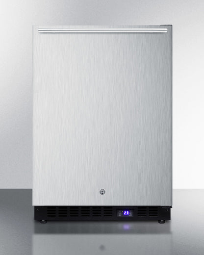 Summit 24" Wide Outdoor All-Freezer with Icemaker