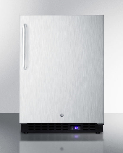 Summit 24" Wide Outdoor All-Freezer with Icemaker