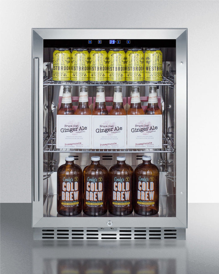 Summit 24" Wide Outdoor Beverage Center
